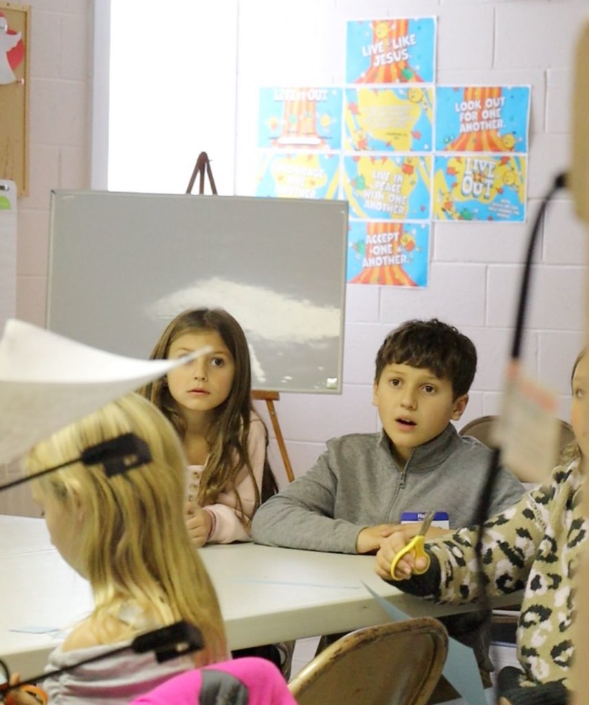 Kids ministry at Trinity Friends Church