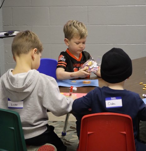 Kids ministry at Trinity Friends Church