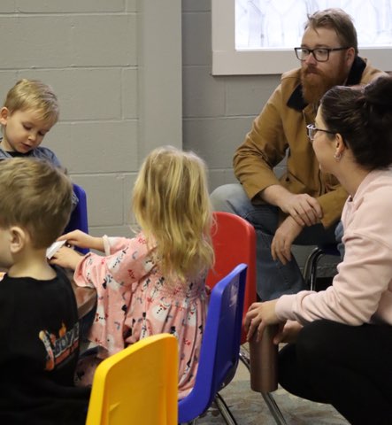 Kids ministry at Trinity Friends Church